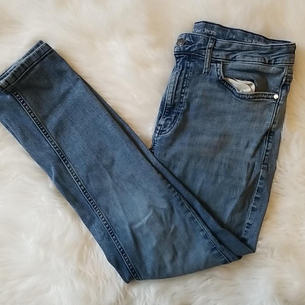 Calvin Klein Slim Boyfriend Jeans